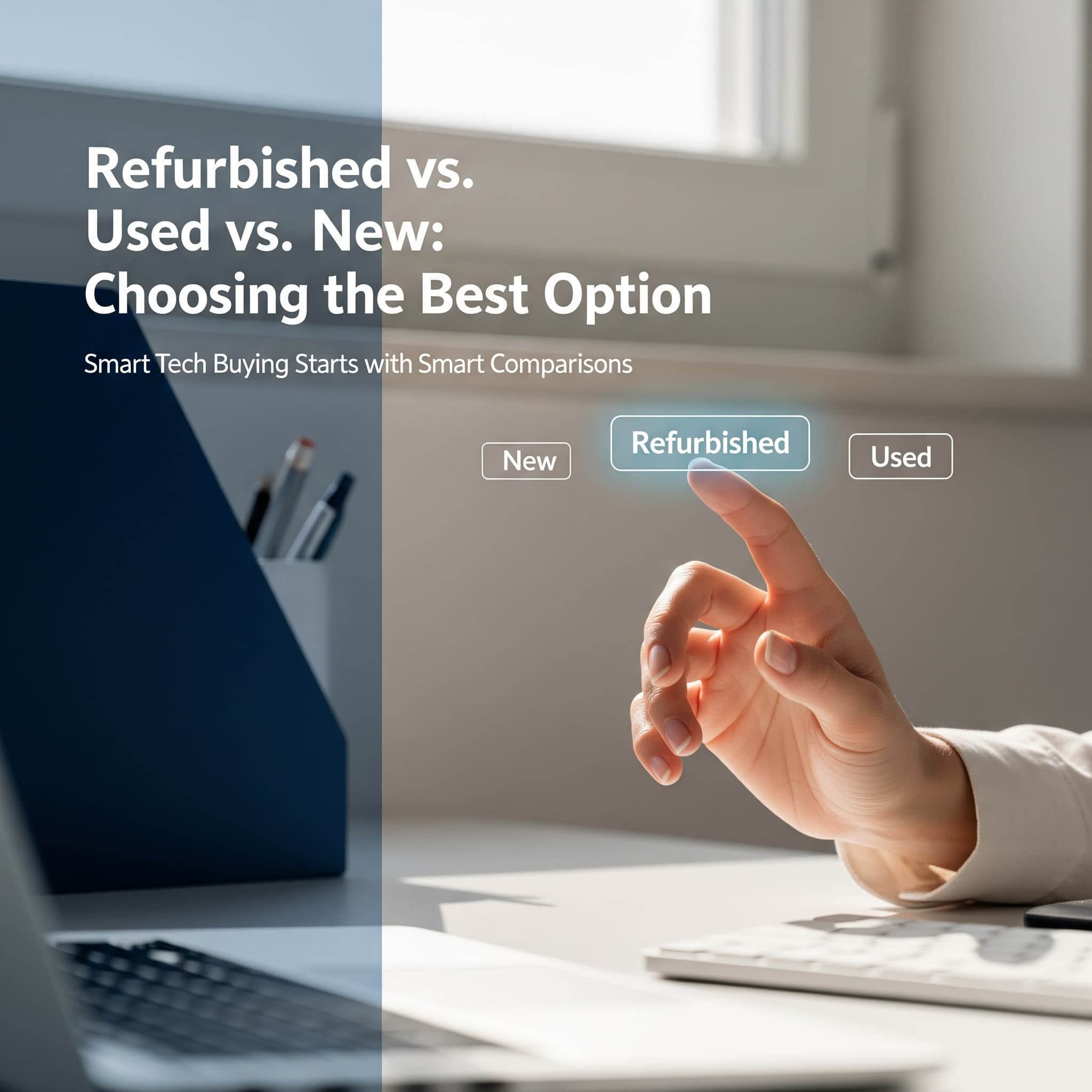 Refurbished vs. Used vs. New Choosing the Best Option
