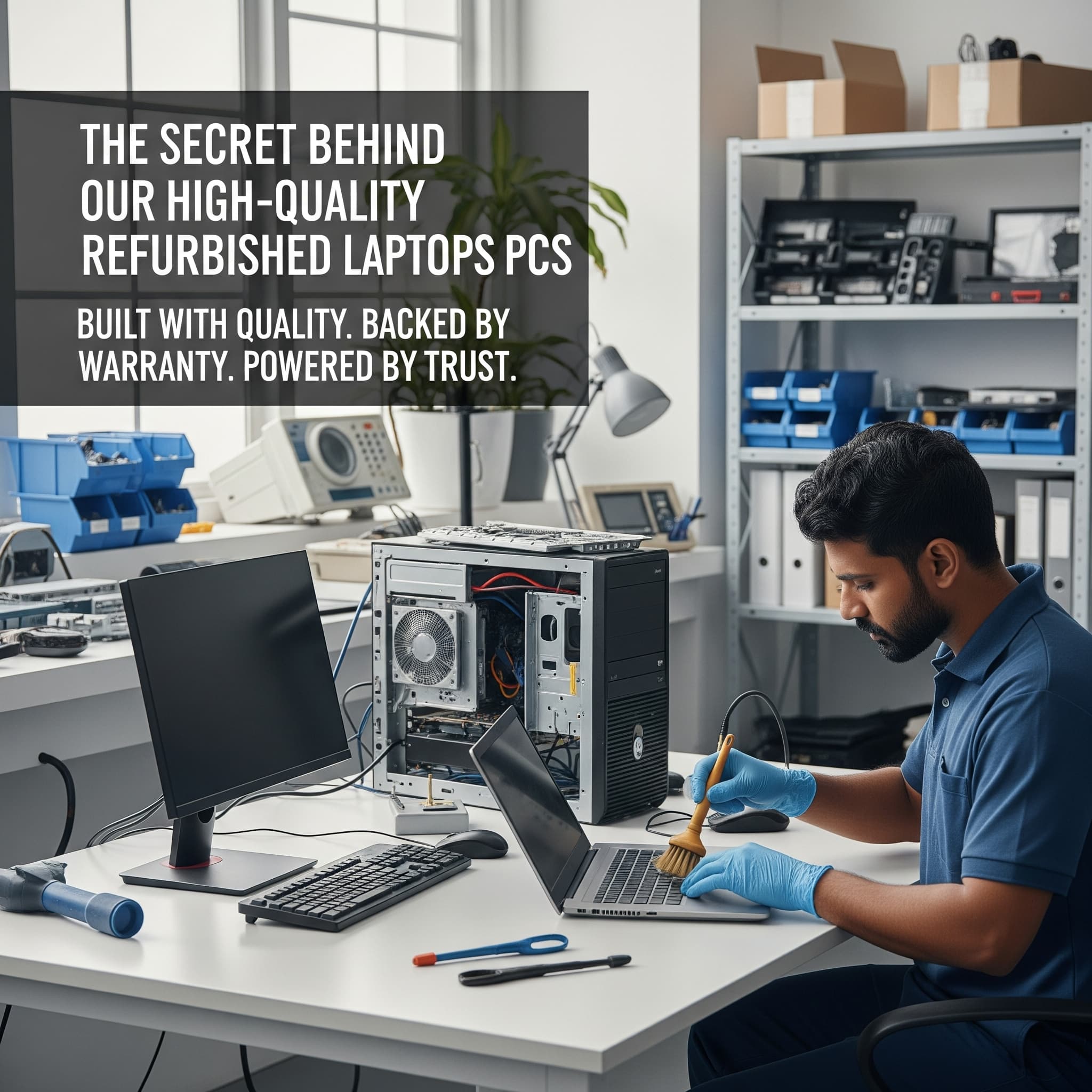 The Secret Behind Our High-Quality Refurbished Laptops PCs