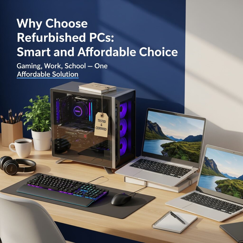 Why Choose Refurbished PCs: Smart and Affordable Choice